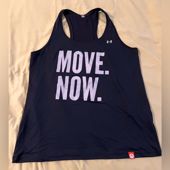 Under Armour heat gear top-tank size Large black - Picture 4 of 8